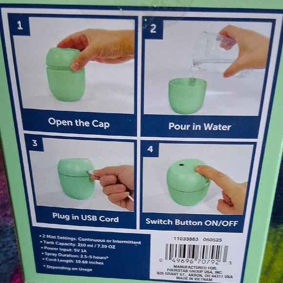 Green Humidifier - Picture 3 of 6